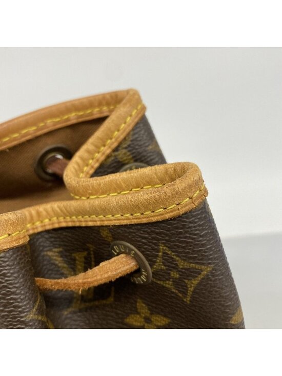 Louis Vuitton Backpack Monogram Montsouris MM Brown